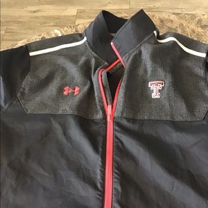 Under armor Texas Tech black jacket
